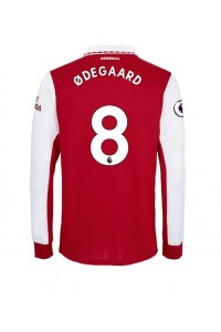 Arsenal Martin Odegaard #8 Voetbaltruitje Thuis tenue 2022-23 Lange Mouw